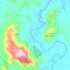 Moy Pocket topographic map, elevation, terrain