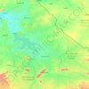 Rey-Bouba topographic map, elevation, terrain