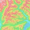 District de Locarno topographic map, elevation, terrain