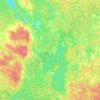 Usmas pagasts topographic map, elevation, terrain