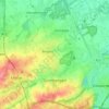 Grimbergen topographic map, elevation, terrain