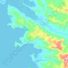 Pixvae topographic map, elevation, terrain