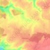 Vironchaux topographic map, elevation, terrain