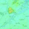 Gladigau topographic map, elevation, terrain