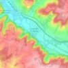 Longeville-en-Barrois topographic map, elevation, terrain