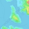 Pagaspas topographic map, elevation, terrain