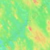 Kyyvesi topographic map, elevation, terrain