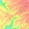 Laigny topographic map, elevation, terrain