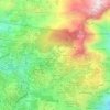 Pacdal topographic map, elevation, terrain