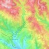 Cardaillac topographic map, elevation, terrain