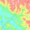 Quilcapuncu topographic map, elevation, terrain