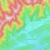 Follina topographic map, elevation, terrain
