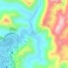 San Andres topographic map, elevation, terrain