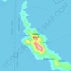 Hikdop Island topographic map, elevation, terrain