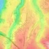 Housse topographic map, elevation, terrain