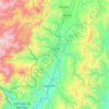 Sucúa topographic map, elevation, terrain