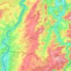 54439 topographic map, elevation, terrain