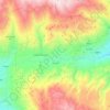 Fondón topographic map, elevation, terrain