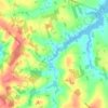 Wheatley River topographic map, elevation, terrain