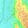 Boz topographic map, elevation, terrain