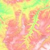 Balsas topographic map, elevation, terrain