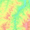 Parnarama topographic map, elevation, terrain