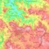 Falkenstein topographic map, elevation, terrain