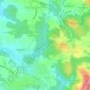 Eginger See topographic map, elevation, terrain