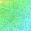 Kebonjayanti topographic map, elevation, terrain