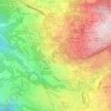 Irisan Ecopark topographic map, elevation, terrain