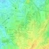 Pilar topographic map, elevation, terrain