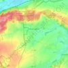 Heuringhem topographic map, elevation, terrain