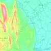 Manjhand Taluka topographic map, elevation, terrain