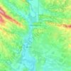 Mendigorría topographic map, elevation, terrain