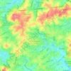 Lennik-Saint-Quentin topographic map, elevation, terrain