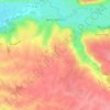Marly-Gomont topographic map, elevation, terrain