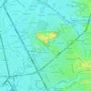 District I topographic map, elevation, terrain