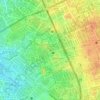 Bagong Lipunan ng Crame topographic map, elevation, terrain