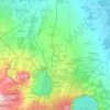 Masaya topographic map, elevation, terrain