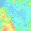 Maguindanao del Sur topographic map, elevation, terrain