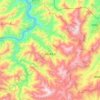 Yongxing topographic map, elevation, terrain