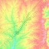 Butler County topographic map, elevation, terrain