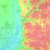 City of Swan topographic map, elevation, terrain