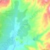 Vilarelhos topographic map, elevation, terrain