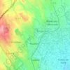 Godella topographic map, elevation, terrain