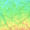 Pondok Aren topographic map, elevation, terrain