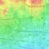 Arjuna topographic map, elevation, terrain