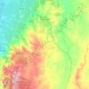 Angaston topographic map, elevation, terrain