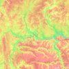 Nizhny Novgorod Oblast topographic map, elevation, terrain