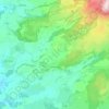Picherande topographic map, elevation, terrain